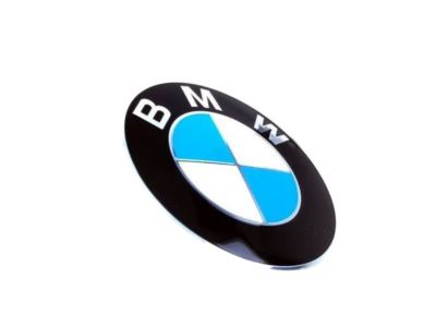 BMW 36-13-6-758-569 Insignia Stamped With Adhesive Film