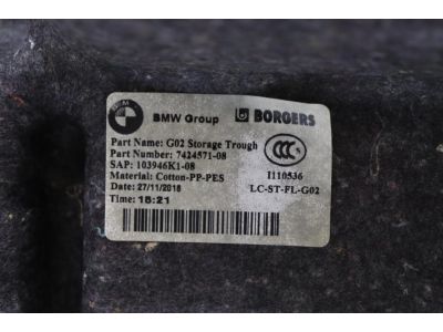BMW 51-47-7-424-571 STORAGE TROUG LUGGAGE TRUNK