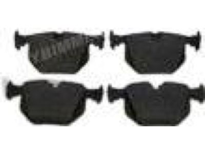 BMW 34-21-3-403-241 Brake-Rear Pads Repair Kit