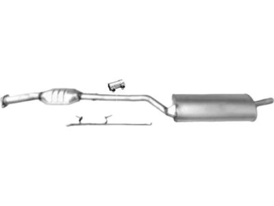 BMW 18-10-1-728-581 Rear Muffler