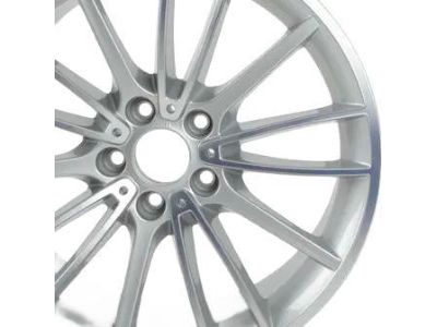 BMW 36-11-6-851-076 Disc Wheel, Light Alloy, Bright-Turned