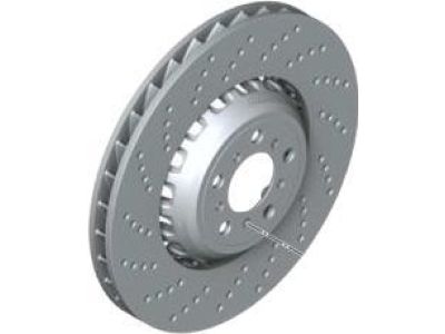 BMW 34-21-2-283-803 Brake Disc, Ventilated, Left