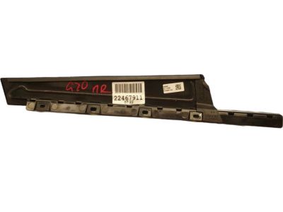 BMW 51-43-7-465-138 FINISHER WINDOW FRAME B-PILL