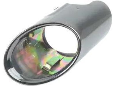 BMW 18-30-7-534-961 Tailpipe Trim, Chrome, Left