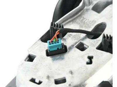 BMW 51-16-7-189-945 Heated Outside Mirror, Left
