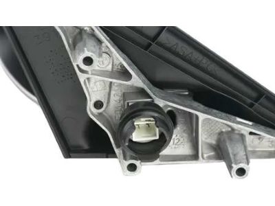 BMW 51-16-7-189-945 Heated Outside Mirror, Left