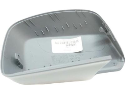 BMW 51-16-3-412-281 Outside Mirror Cover Cap, Primed, Left