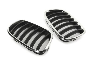 BMW 51-13-7-157-687 Grille, Front, Left