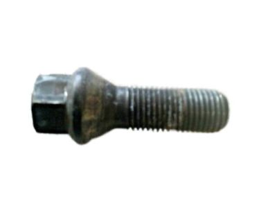 BMW 36-13-6-781-152 Wheel Bolt Black