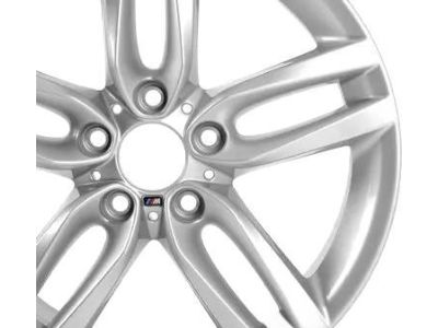 BMW 36-11-7-846-784 Disc Wheel Light Alloy Dekor Silver 2