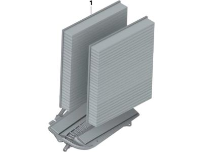 BMW 64-11-6-809-933 Fine Dust Filter Set