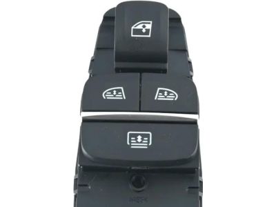 BMW 61-31-6-832-735 Rear Complete Door Block Switch Unit