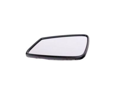 BMW 51-16-7-285-009 Mirror Glass, Heated, Plane, Left