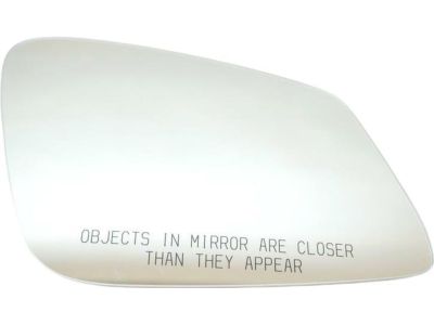 BMW 51-16-7-251-586 Mirror Glass, Heated, Convex, Right