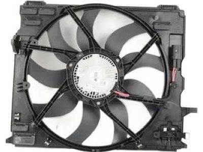 BMW 17-11-2-284-887 Radiator Condenser Cooling Fan