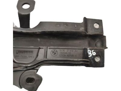 BMW 51-76-7-419-383 Gasket Hood Side Left