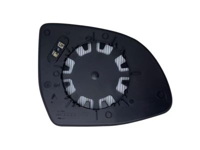 BMW 51-16-7-291-239 Mirror Glass, Heated, Plane, Left