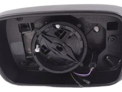 BMW 51-16-7-190-637 Exterior Mirror Without Glass, Heated, Left