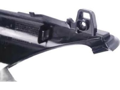 BMW 51-16-7-284-127 Lower Housing Section, Grained, Left