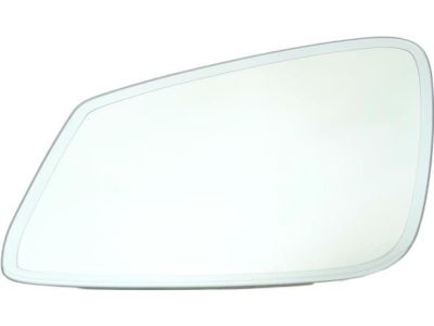 BMW 51-16-7-390-617 Mirror Glass, Heated, Plane, Left
