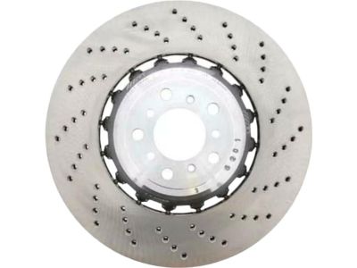 BMW 34-11-2-284-102 Brake Disc Ventilated, Perforated, Right