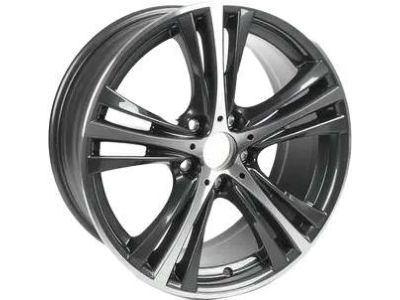 BMW 36-11-6-883-015 Disc Wheel, Light Alloy, Orbitgrey