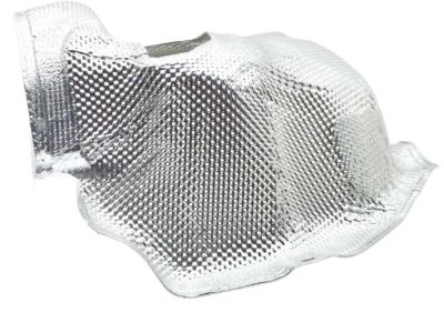 BMW 51-48-7-340-823 Heat Insulation, Rear Silencer, Left