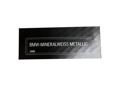 BMW 71-21-2-122-615 Label "Outer Paint"