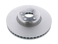 OEM BMW 840i Brake Disc, Lightweight, Ventilated, Right - 34-11-6-860-912