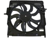 OEM 2014 BMW X6 Fan Housing - 17-42-8-618-242