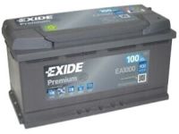 OEM 2008 BMW 550i Battery, Manuf.: Exide (Warranty Only) - 61-21-7-586-962