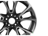 OEM 2015 BMW X5 Disc Wheel, Light Alloy, Bright-Turned - 36-11-6-853-955