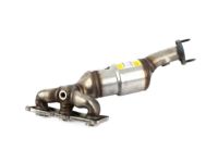 OEM BMW 330xi Exchange. Exhaust Manifold With Catalyst - 18-40-7-545-309