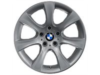 OEM 2008 BMW 550i Star Spoke 124 Wheel/Rear - 36-11-6-775-794
