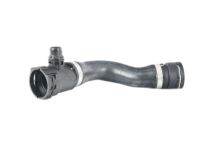 OEM BMW 335i Radiator Upper Coolant Hose - 17-12-7-604-542