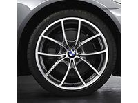 OEM 2014 BMW M6 Gran Coupe V-Spoke 356-Bicolor - Rear (Single Wheel) - 36-11-6-792-599