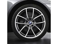 OEM 2014 BMW 640i Gran Coupe V-Spoke 356-Bicolor - Rear (Single Wheel) - 36-11-6-792-599