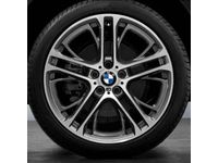 OEM 2012 BMW X3 M Double Spoke 310 - Single wheel front, without tire 8.5J x 20 - 36-11-6-787-582