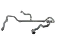 OEM BMW Engine Coolant Crossover Pipe - 17-12-7-599-460