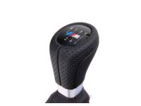 OEM BMW 135is Shift Knob, Leather, With Cover - 25-11-8-037-304
