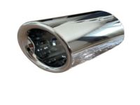 OEM 2018 BMW 540i Tailpipe Trim, Chrome - 18-30-8-631-954