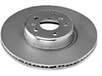 OEM BMW 330i Brake Disc, Lightweight, Ventilated - 34-11-6-860-907