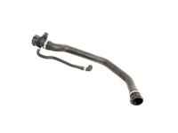 OEM BMW 335d Engine Feed Radiator Upper Hose - 17-12-7-805-260