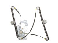 OEM 2002 BMW 525i Front Left Door Window Regulator - 51-33-8-252-393