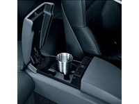 OEM 2007 BMW 650i Rear Seat Center Console Drink Holder - 51-16-7-072-747