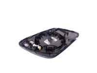 OEM 2013 BMW ActiveHybrid 3 Mirror Glass, Heated, Plane, Left - 51-16-7-285-009