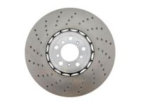 OEM 2017 BMW X6 Brake Disc, Ventilated, Left - 34-11-2-284-901