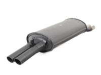 OEM BMW Rear Muffler - 18-12-1-309-046