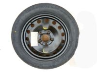 OEM BMW 330Ci Compact Spare Wheel, Steel, Black - 36-11-6-750-006
