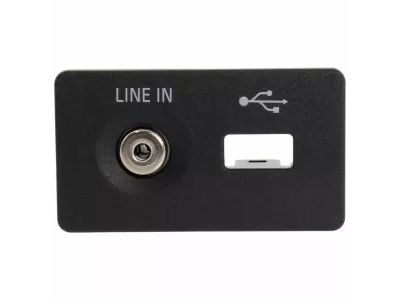 Ford EB5Z-19C149-BA Auxiliary Jack Bezel